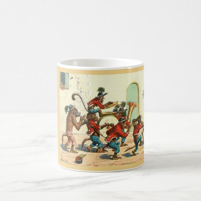Monkey Band Mugg (Center)
