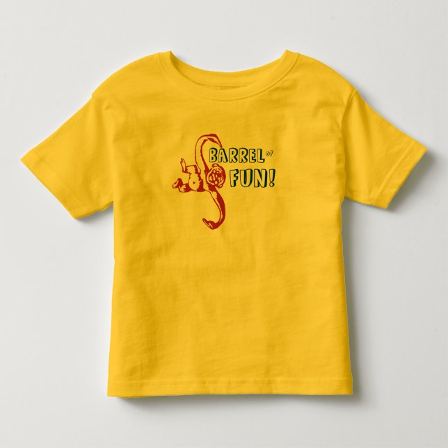 Monkey Barrel Retro T-shirt (Framsida)
