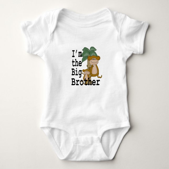 Monkey Big Brother Tee Shirt (Framsida)