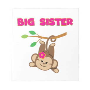 Monkey Big Sister Anteckningsblock