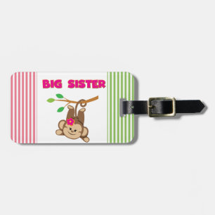 Monkey Big Sister Bagagebricka