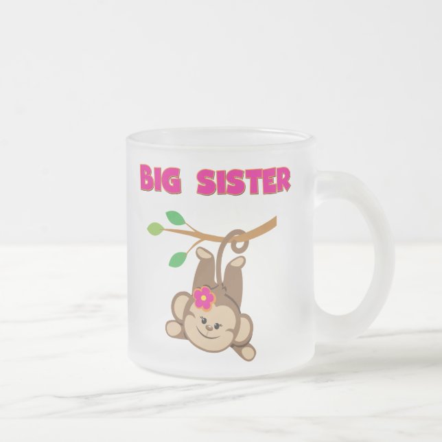 Monkey Big Sister Frostad Glasmugg (Höger)
