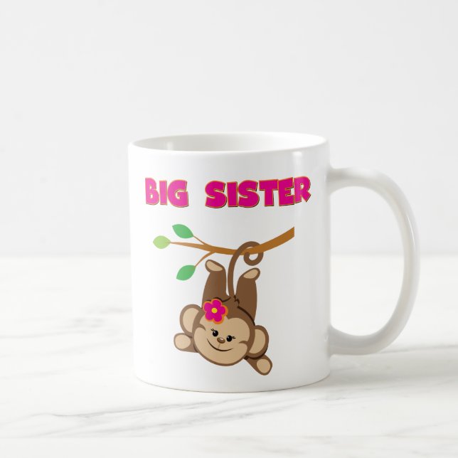 Monkey Big Sister Kaffemugg (Höger)