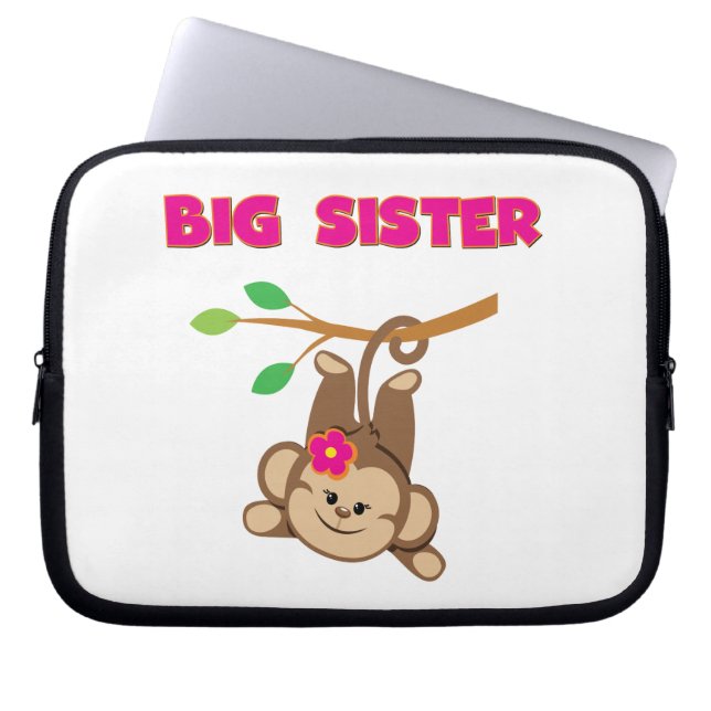 Monkey Big Sister Laptop Sleeve (Framsidan)