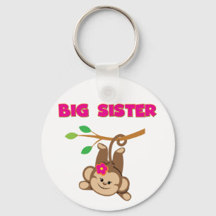 Monkey Big Sister Nyckelring