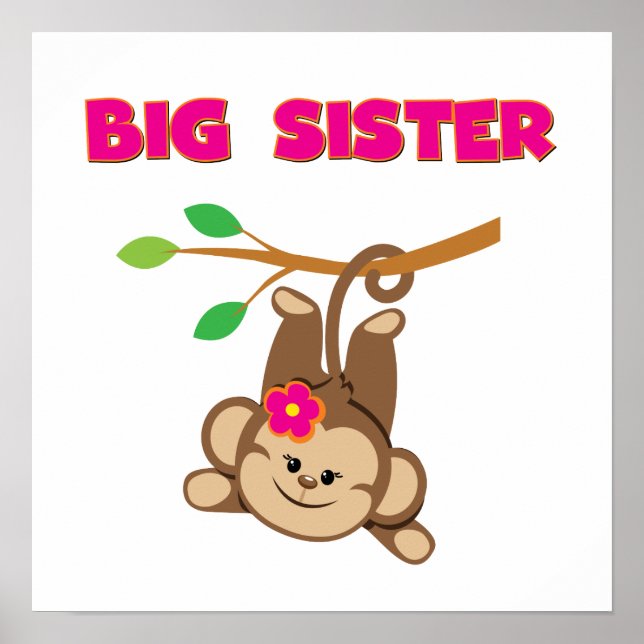 Monkey Big Sister Poster (Framsidan)