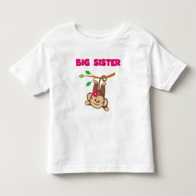 Monkey Big Sister Tee (Framsida)