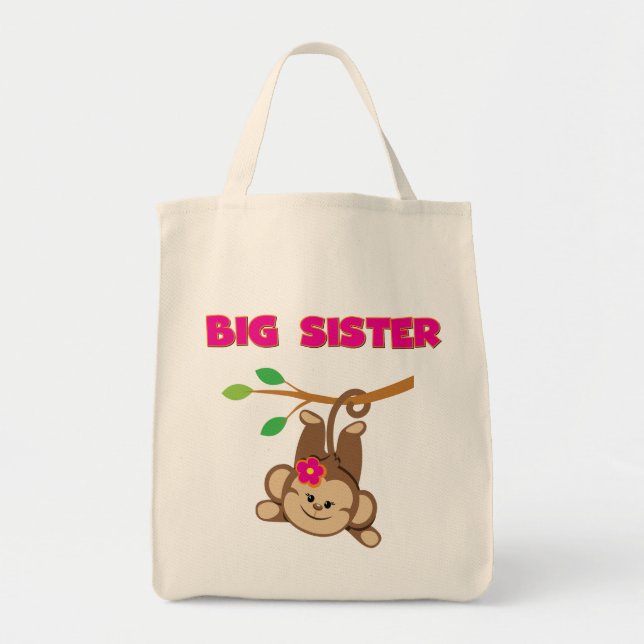 Monkey Big Sister Tygkasse (Framsidan)