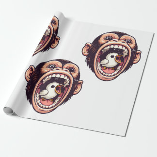 Monkey Bird Presentpapper