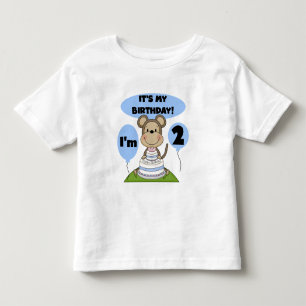 Monkey Birthday Boy 2nd Tshirts och Gifts