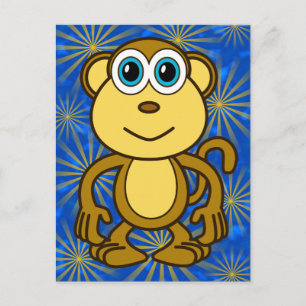 Monkey Bizness-design Vykort