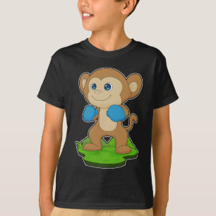Monkey Boxer Boxing handskar Boxing T Shirt
