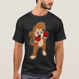 Monkey Boxer Boxing handskar Boxing T Shirt