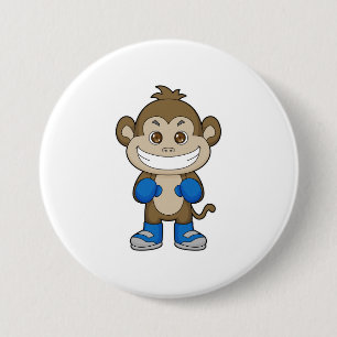 Monkey Boxing Boxer Boxing handskar Knapp