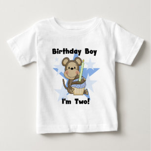 Monkey Boy 2 and Birthday Tshirts och Gifts
