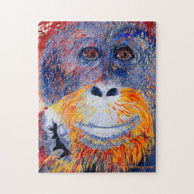 Monkey Boy Puzzle Pussel (Vertikal)