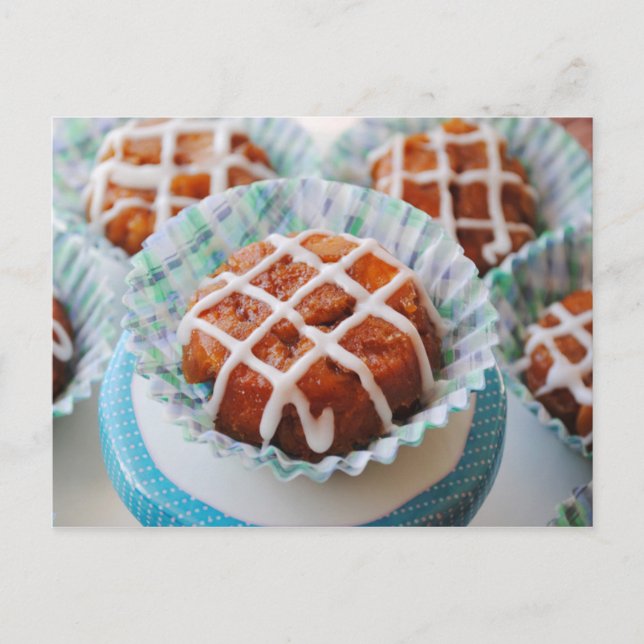 Monkey Bread-Muffinsar Vykort (Framsida)