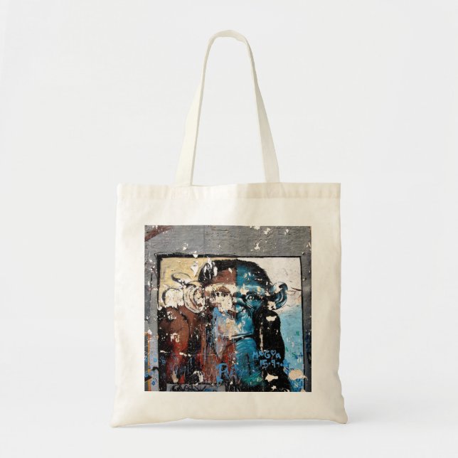 Monkey Budget Tote Tygkasse (Framsidan)