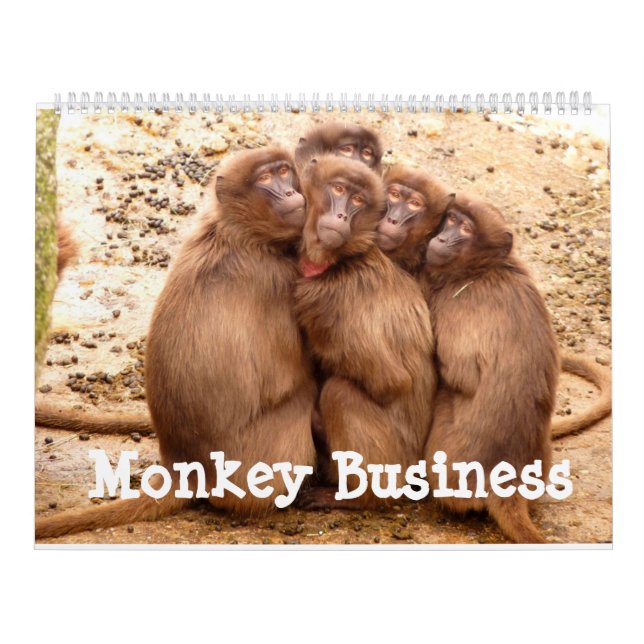 Monkey Business Calendar Kalender (Omslag)
