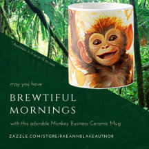 Monkey Business Ceramic Mugg
