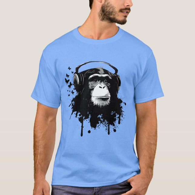 Monkey Business flicka T Shirt (Framsida)