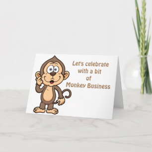 MONKEY BUSINESS-ME/DIG "OUR ANNIVERSARY" HELGKORT