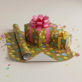 Monkey Business Pattern Presentpapper