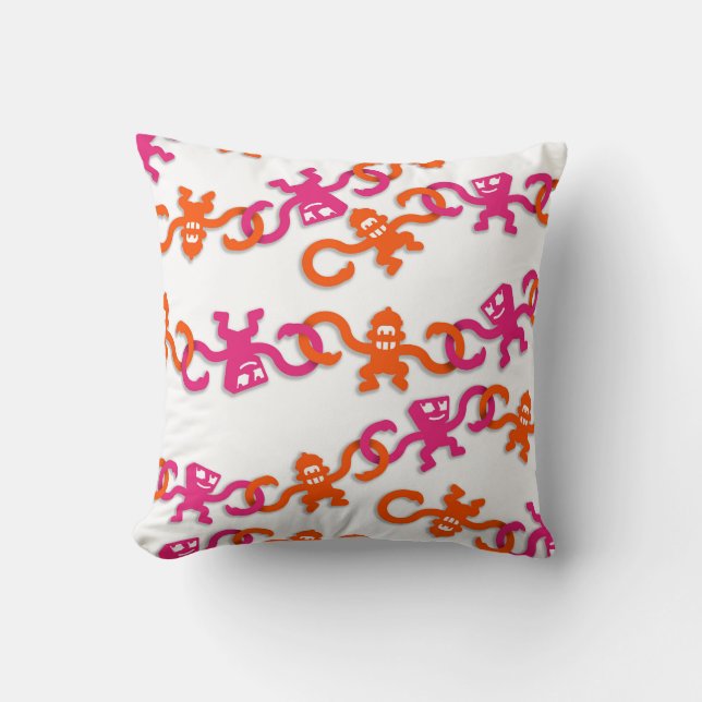 Monkey Business Pillow Kudde (Framsida)