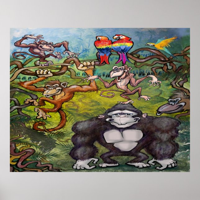 Monkey Business Poster (Framsidan)