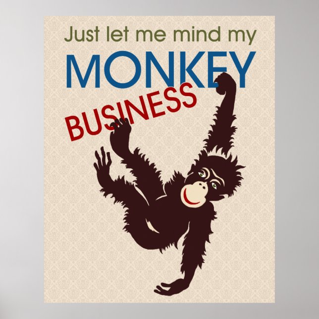 Monkey Business Poster (Framsidan)