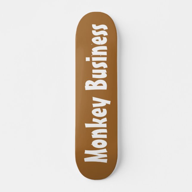 Monkey Business Skateboard (Framsida)