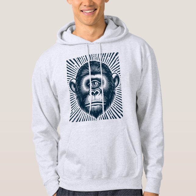 Monkey Cult Hoodie (Framsida)