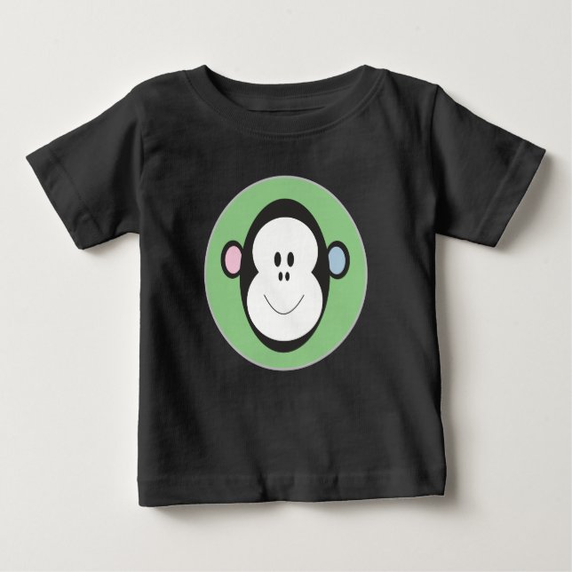 Monkey Design T Shirt (Framsida)