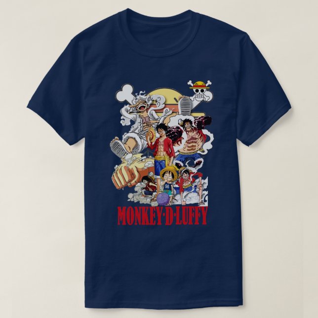 Monkey Dluffy T Shirt (Design framsida)