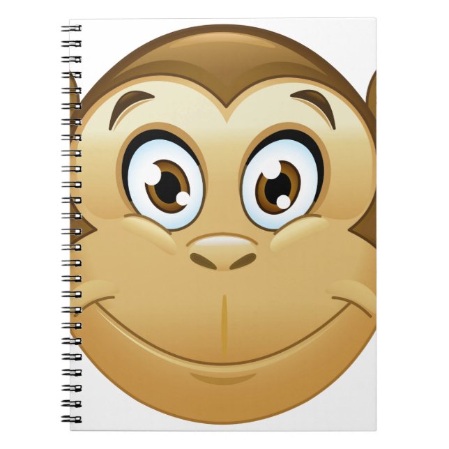 monkey emoji anteckningsbok (Framsidan)