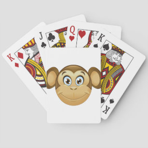 monkey emoji casinokort
