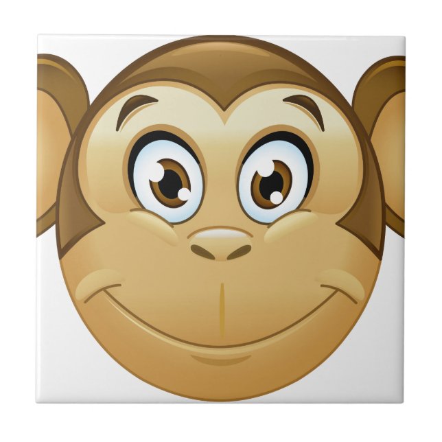 monkey emoji kakelplatta (Framsidan)
