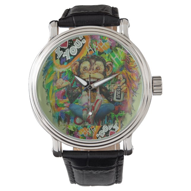 Monkey eWatch Watch Armbandsur (Framsida)