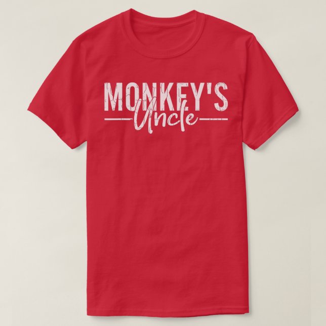 Monkey farbror Funny Monkey Animal Lover - 1 T Shirt (Design framsida)