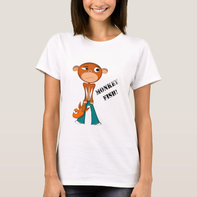 MONKEY-FISH TRÖJA (Framsida)