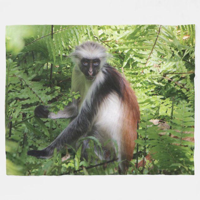 Monkey Fleece Blanket (Framsidan (Horisontell))
