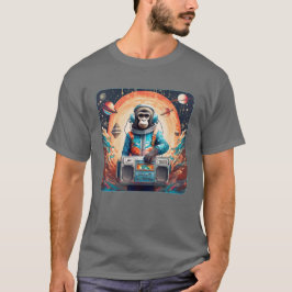 Monkey för funky Space T Shirt