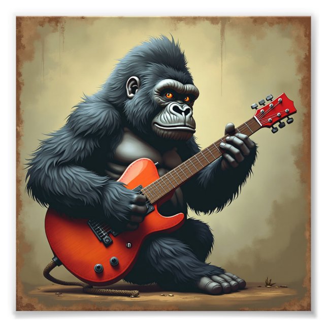 Monkey Fototryck (Framsidan)