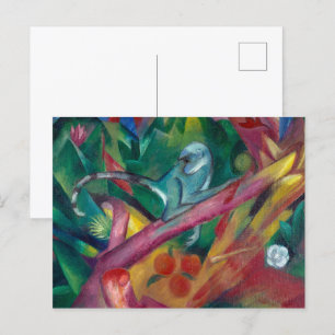 Monkey Franz Marc Vykort