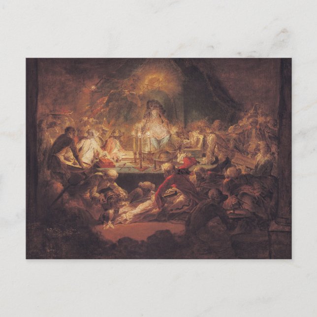 Monkey Freemasons Vykort (Framsida)