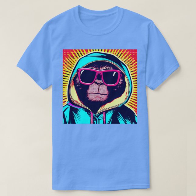 Monkey Freestyle T Shirt (Design framsida)