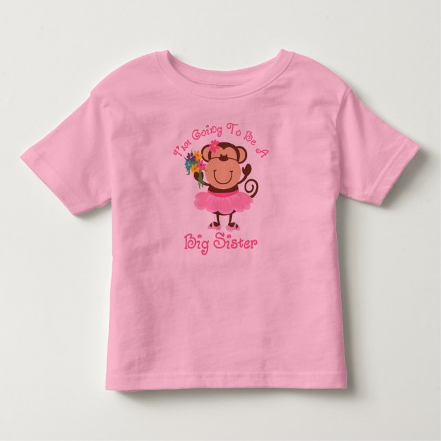 Monkey Future Big Sister Tee (Framsida)