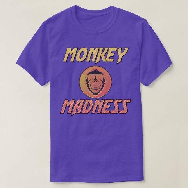 Monkey galenhet t shirt (Design framsida)