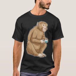 Monkey Gamer Controller T Shirt