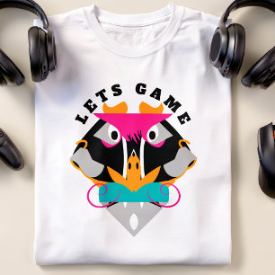Monkey Gaming Rosa T Shirt